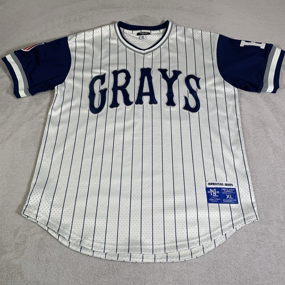 Ebbets Field Flannels Men's Washington Homestead Grays Baseball Jersey XL